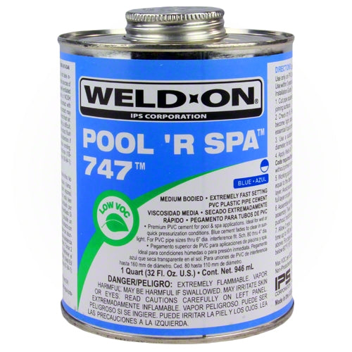 Weld-On 747 Pool 'R Spa Glue