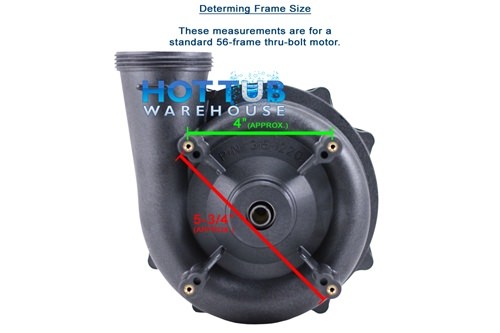 Waterway Executive 5 HP 2 Speed 2" Intake 2" Discharge 56 Frame 230 Volt Pump 3722021-1D