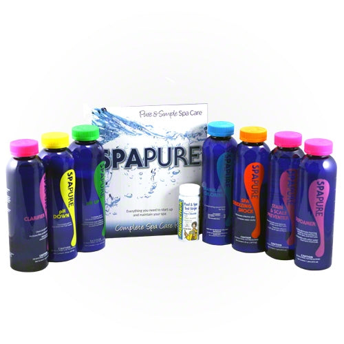 Spa Pure Complete Chlorine Spa Care Kit