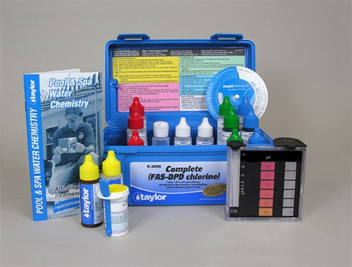 Taylor Complete Chlorine FAS-DPD Test Kit - High Range K-2006