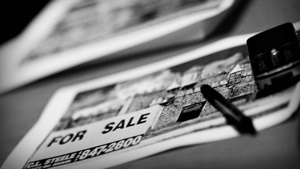 for sale sign