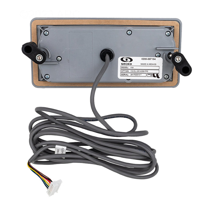 Gecko Topside Control Panel with Overlay 0200-007194