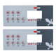 Gecko Topside Control Panel with Overlay 0200-007194