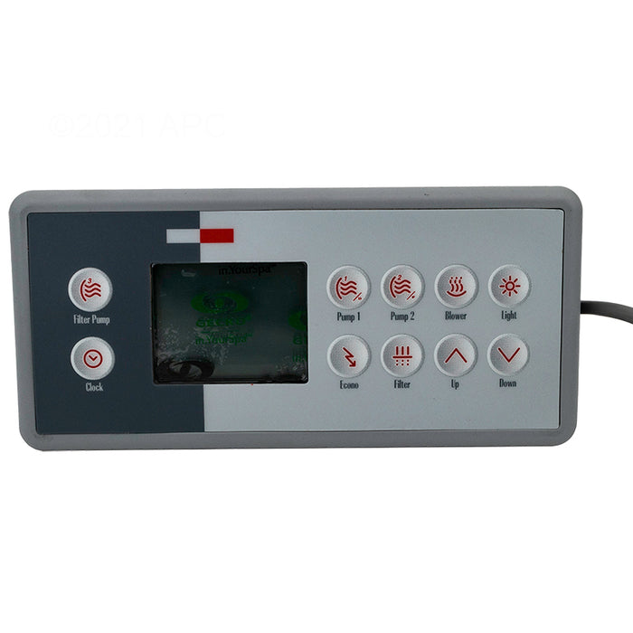 Gecko TSC-4-10K-GE1 Control Panel 0201-007044