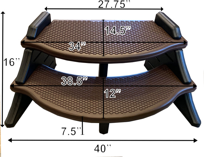 Confer Plastics Edge Hot Tub Step