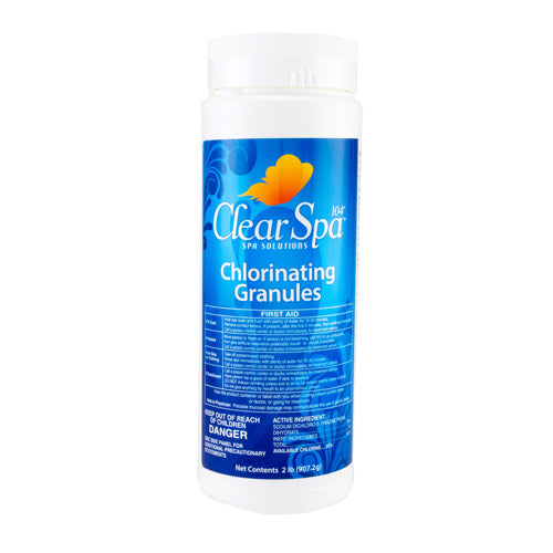 Clear Spa Chlorinating Granules - 2 Pounds