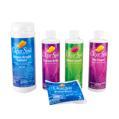 Clear Spa Start-Up Kit - Bromine System